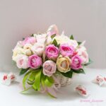 Букет из конфет "Чайные розы"
