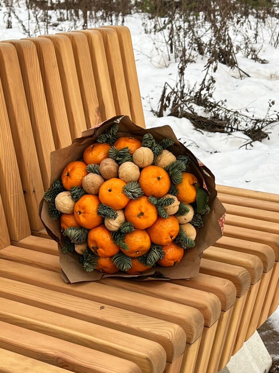 Букет из мандарин